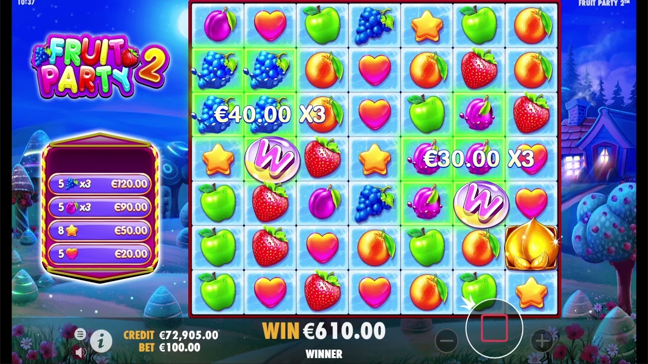 maximizar ganhos, Fruit Party 2, estratégias de slots