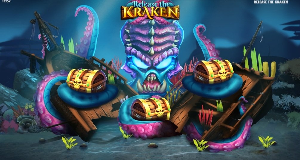 melhor slot de aventura, Release the Kraken, amantes de jogos